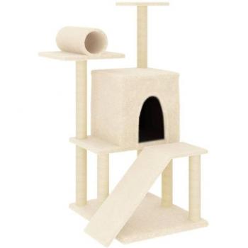 Arredo Gatti Torre Arrampicata 110,5 cm Crema
