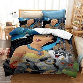 Housse de Couette Disney Princesse avec Motif 3D