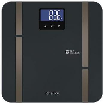 MasterFit Ultra Digital Scale by Terraillon – 180 kg, Gray/Glass