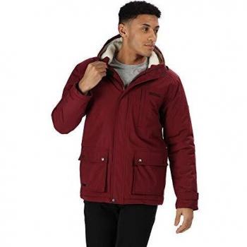 Veste à capuche polaire imperméable Regatta STERLINGS Burgundy 4XL
