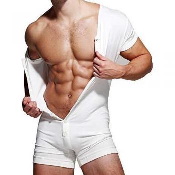 GYMAPE Salopette Uomo Comfort Cotton Short S