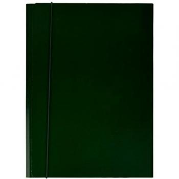Cartella a 3 Lembi Verde Elastico 5 Star 926257