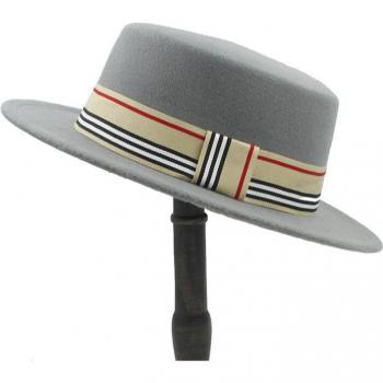 Flacher Homburg Hut für den Gentleman