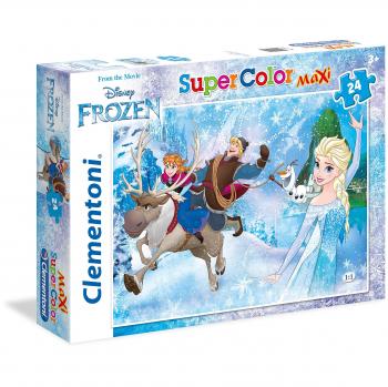 Jeu de puzzle Frozen 24 pièces – Clementoni