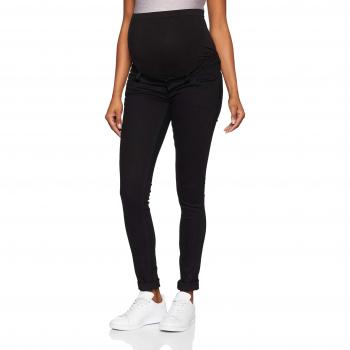 MAMALICIOUS Jeans premamá Mllola Slim Noos A, Denim negro