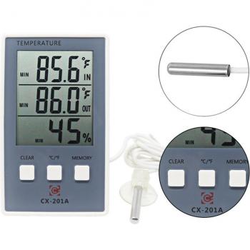 Compteur d'humidité et température