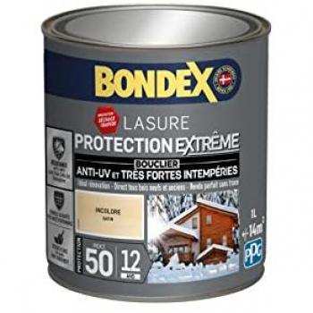 Bondex Lasure 50/12 – Anti‑UV & Humidité – Satin 1L
