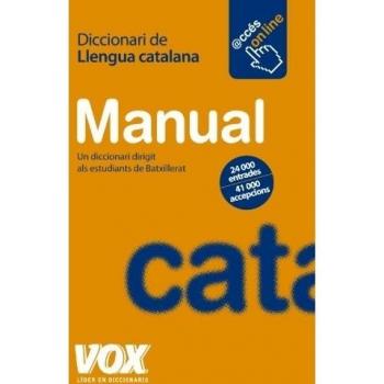 DICCIONARI MANUAL DE LLENGUA CATALANA