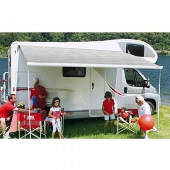 Fiamma F45L 450 Wohnwagen Sonnensegel Polar White Royal Blue