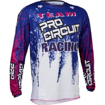 Fox 180 Pro Circuit Maglia Motocross L Porpora