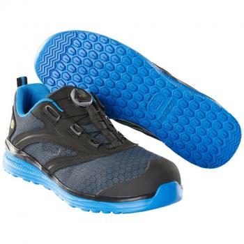 MASCOT F0251 Sicherheitshalbschuhe für Herren, Größe 39, schwarz