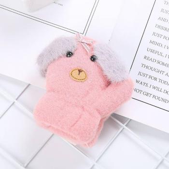 Wecute Thick Woolen Gloves for Children