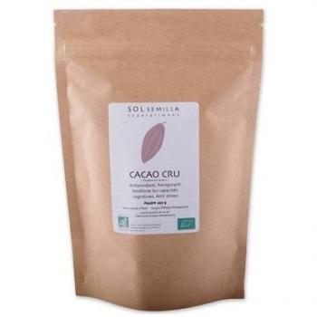 Stark entöltes Bio‑Kakao‑Pulver Sol Semilla – 100 % Vegan, ohne Zucker, ohne Zusatzstoffe – 250 g