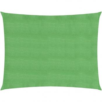 Toldo de Vela Exterior Verde Claro HDPE 160 g/m² 2,5x3,5 m