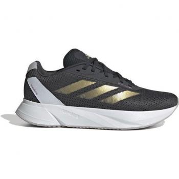 Zapatillas de running adidas Duramo SL mujer carbón, ligeras, transpirables, con amortiguación Cloudfoam, suela de goma para mayor tracción y diseño moderno