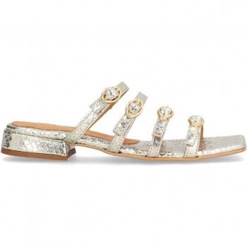 Sandalias de Mujer ALPE CHANCLAS MUJER 5144 PLATEADO