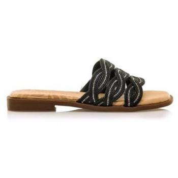 Mustang Rubie Negro 53299 – Sandalia Casual de Mujer