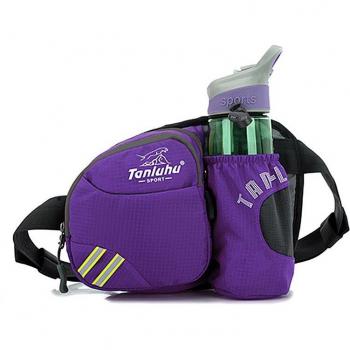 Outdoor Sports Waist Bag with Water Bottle Holder