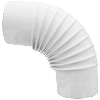 TuttiArcs – Coudes en acier à mailles blanches, bois courbé, 6 pièces de 150 mm