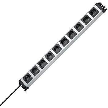 Kopp POWERversal Steckdosenleiste, 1,4 m Kabel, anschraubbar, Berührungsschutz, IP20
