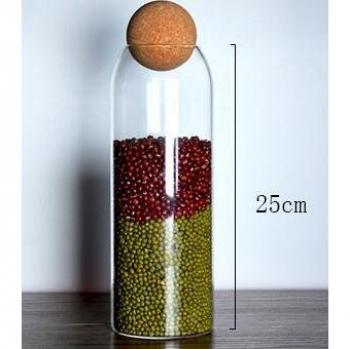 Sealed Glass Jar for Coffee and Cereals