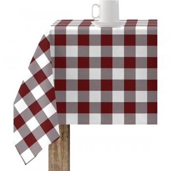 Mantel Antimanchas Cuadros 140x140 Muare