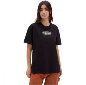Camiseta Oval Bloom Oversized negra Vans