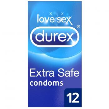 Durex Originals Extra Safe Condoms Regular Fit 12 Pack