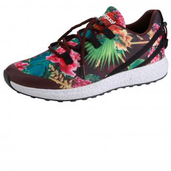 Desigual Damen Flurale Sneaker, EU 38