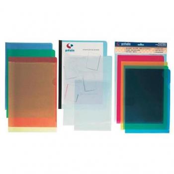 Set van 10 Groene GRAFOPLÁS Dossiers A4