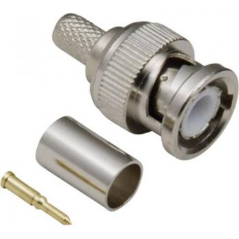 Delrin Crimped BNC Connector 75 Ω – Single Pack