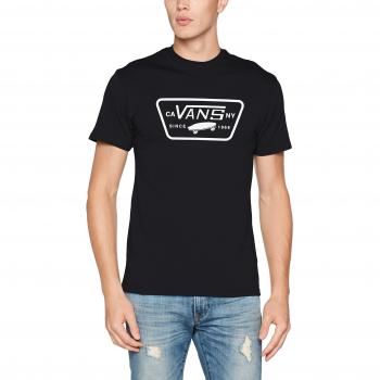 Vans Full Patch, T-Shirt Homme, Noir
