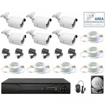 Paquete de Seguridad Housecurity 6 Cámaras 5 MP