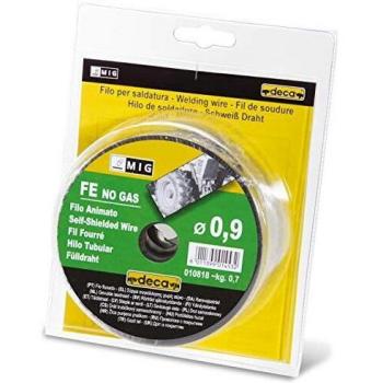 DECA Bobine fil fourré pour soudure MIG acier Ø fil 0,9 mm 0,7 kg
