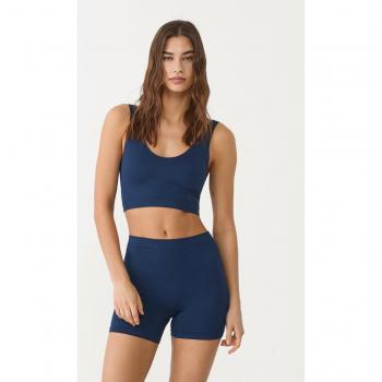 Basic Seamless Shorts – Navy XL (Stradivarius)