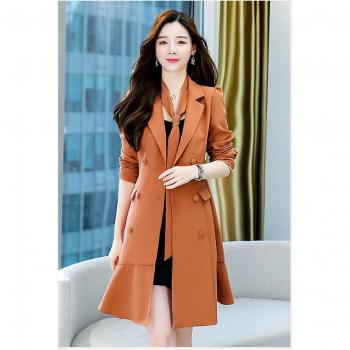 Spring Autumn Women's Windbreaker Trench Coat