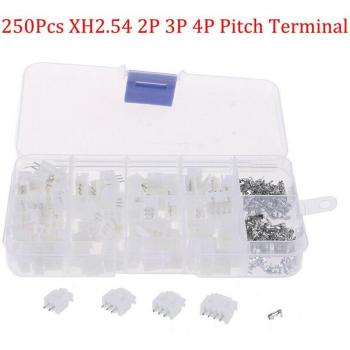 Cable Adapter XH2.54 4 Pines con Aguja Recta