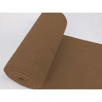 Espresso Brown Stretch Knit with Tubular Ribbing – Minerva Core Range