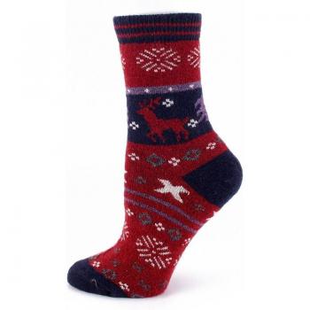 Calcetín de Invierno Cálido y Divertido para Hombre