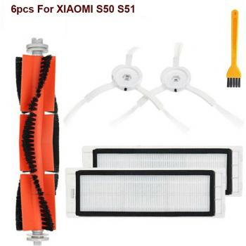 20Pcs Soft Rubber Edge Replacement for Xiaomi Roborock S6 S60 S65 S5 MAX T6 Vacuum Cleaner