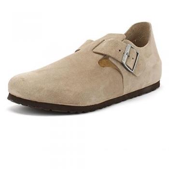 Birkenstock London Men's Suede Shoes Taupe