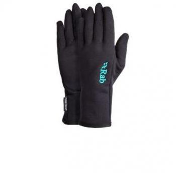 Rab guanti da donna Power Stretch Pro (Nero)