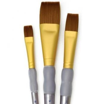 Set di 3 Pennelli Piani Larghe Royal & Langnickel