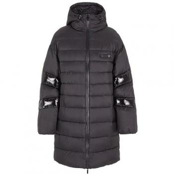 Armani Exchange Modischer Mantel Schwarz