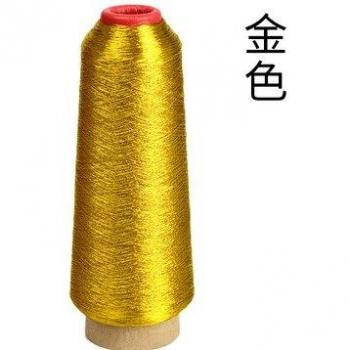 Goldsilber‑Seide 150 g/ROLLE – 3600 m Nähzahnlinie für Schneider (Pagode)