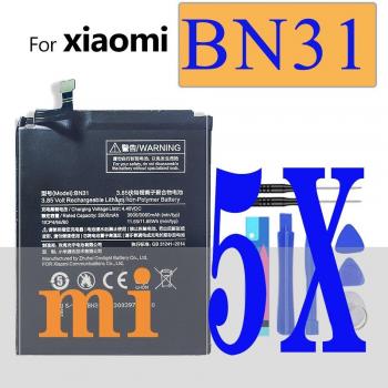 Spurcode BN31: Ersatzakku für Xiaomi Xiao Mi 5X (Mi5X) – 3000 mAh