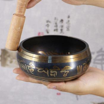 3.15 Inch Handmade Tibetan Singing Bowl for Relaxation and Healing