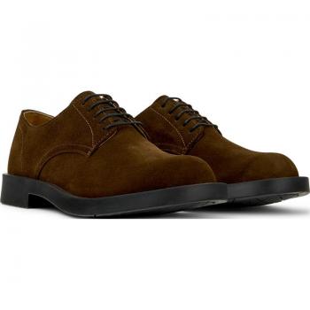 Campers MIL 1978 Classic Brown Suede Court Shoes – Women's Size 10 (US)