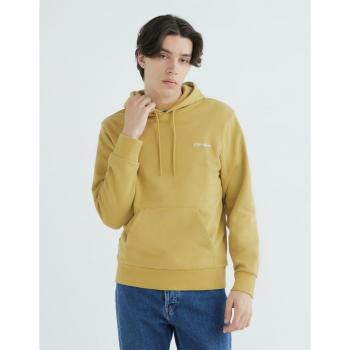 Sudadera Carhartt WIP Hombre Capucha Negra Elegante