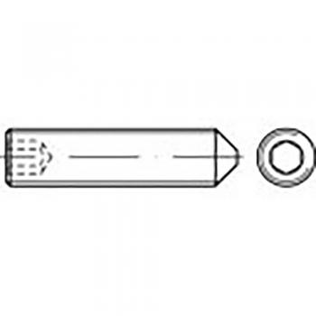 M20 40 mm Verzinkter Stahldrahtstift – Toolcraft TO‑6857358 (Set von 50)